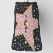 Hollywood Walk of Fame Square Untersetzer Golf Headcover (Rotieren 90)