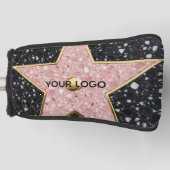Hollywood Walk of Fame Square Untersetzer Golf Headcover (Vorderseite)