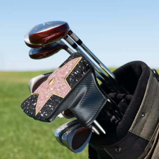 Hollywood Walk of Fame Square Untersetzer Golf Headcover (In Situ)