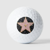 Hollywood Walk of Fame Square Untersetzer Golfball (Vorderseite)