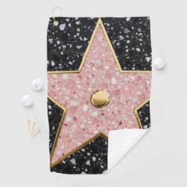 Hollywood Walk of Fame Square Untersetzer Golfhandtuch