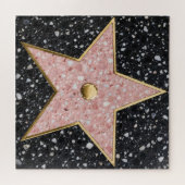 Hollywood Walk of Fame Square Untersetzer Puzzle (Horizontal)