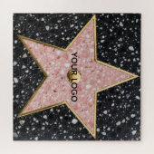 Hollywood Walk of Fame Square Untersetzer Puzzle (Horizontal)