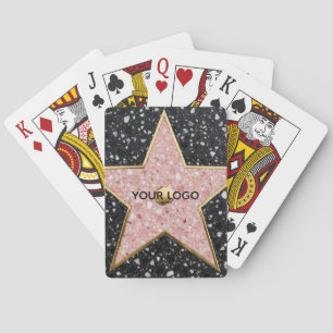 Hollywood Walk of Fame Square Untersetzer Spielkarten