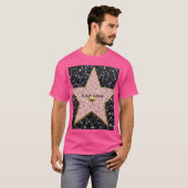 Hollywood Walk of Fame Square Untersetzer T-Shirt (Vorne ganz)