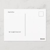 Hollywood Wax Museum Postkarte (Rückseite)