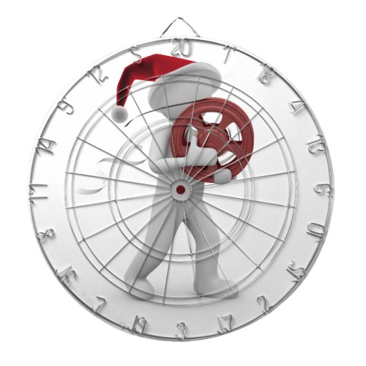 hollywood-Weihnachten Dartscheibe (vorne)