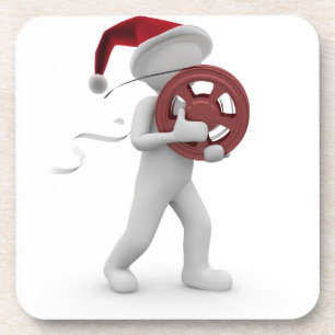 Hollywood-Weihnachten Getränkeuntersetzer