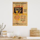 Hollywood Youth Comedy 1936 WPA Poster (Küche)