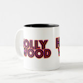 Hollywood Zweifarbige Tasse (Vorderseite Links)