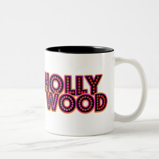 Hollywood Zweifarbige Tasse (Rechts)