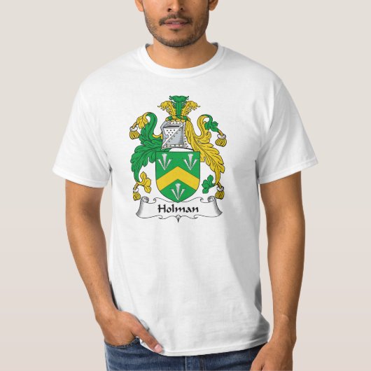 Holman Familienwappen T-Shirt (Vorderseite)