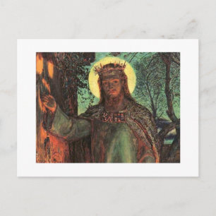 Holman Hunt Light of the World Postkarte