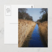 Holme Fen Dyke Postkarte (Vorne/Hinten)