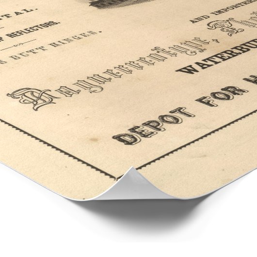 Holmes, Booth und Haydens Poster (Ecke)