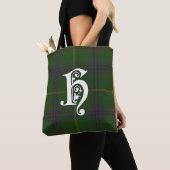 Holmes Clan Tartan Monogram Tasche (Von Nahem)