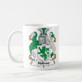 Holmes Familienwappen Kaffeetasse (Links)