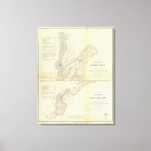 Holmes Loch, Plane-Bucht Leinwanddruck