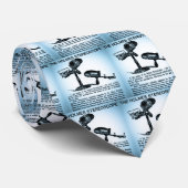 Holmes Stereoscope-Anzeige (Cyanotype) Krawatte (Gerollt)