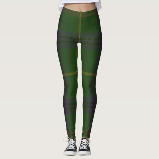 Holmes Tartan-Clan kariert Leggings (Vorderseite)