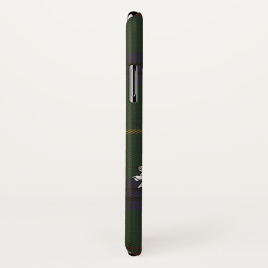 Holmes Tartan Cross Case-Mate iPhone Hülle (Hinten/Rechts)