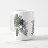 Holmes Tartan Cross Kaffeetasse (Vorderseite Links)