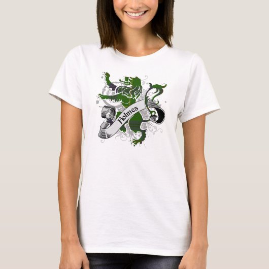 Holmes Tartan Lion T-Shirt (Vorderseite)