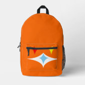 Holmium Bedruckter Rucksack (Vorderseite)