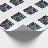  Holmium (Ho) – Atom | ATOMIVRA™ Kollektion Geschenkpapier (Ecke)