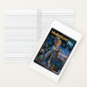 Holmium (Ho) – Atom | ATOMIVRA™ Kollektion Notizblock (Innen)