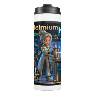  Holmium (Ho) – Atom   ATOMIVRA™ Kollektion Thermosbecher