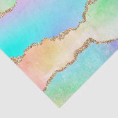 Holo Agate | Imitate Iridescent Pastel Ombre Marmo Seidenpapier (Ausschnitt)