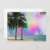 Holo Beach Postkarte (Vorne/Hinten)