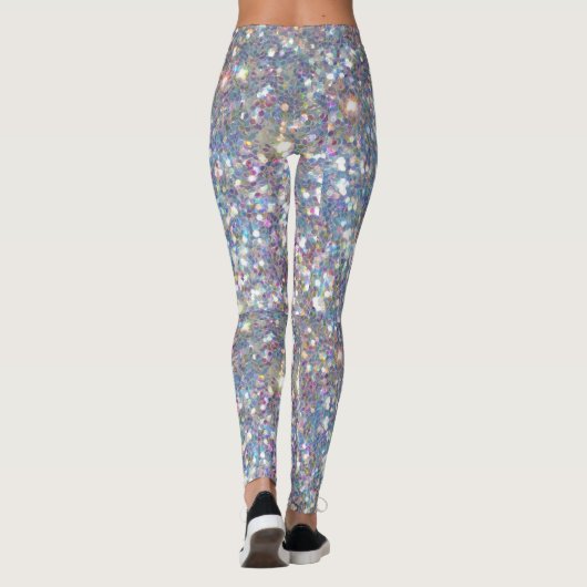 Holo bezaubernde Glitzer-Druck LEGGINGS vom Glitz! (Rückseite)