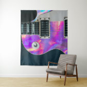 Holo-Gitarre Wandteppich (Beispiel)