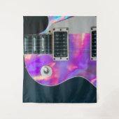 Holo-Gitarre Wandteppich (Vorderseite)