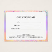 Holo Glitzer Goldmedaille Parco Civico-Ciani (Rückseite)