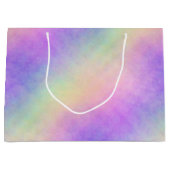 holo rainbow soft ombre: große geschenktüte (Vorderseite)