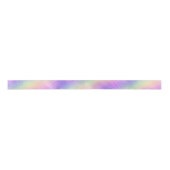 holo rainbow soft ombre :  satinband (Vorderseite)
