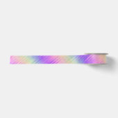 Holo-Regenbogen-Pinstreifen : Satinband (Vorderseite)
