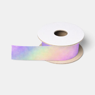 Holo-Regenbogen-Soft-Ombre: Satinband