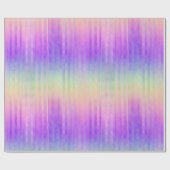 Holo Regenbogenpinstreifen: Geschenkpapier (Flach)