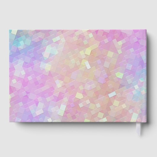 holo sparkle mosaic : gästebuch (Rückseite)