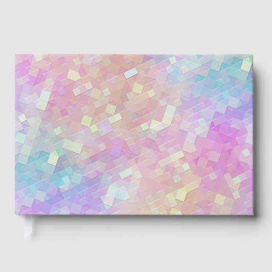 holo sparkle mosaic : gästebuch (Vorderseite)