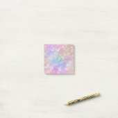 Holo-Sparkle-Mosaik : Post-it Klebezettel (Auf Schreibtisch)