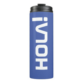 Holoblau Thermosbecher