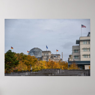 Holocaust-Denkmal, Berlin, Deutschland Poster