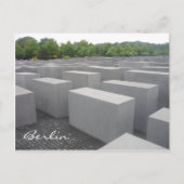 Holocaust-Gedenkfeld Postkarte (Vorderseite)