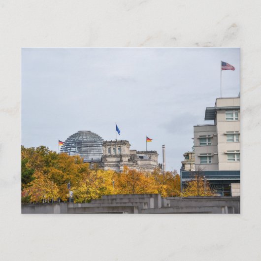 Holocaust-Gedenkstätte, Berlin, Deutschland Postkarte (Vorderseite)