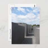 Holocaust-Gedenkstätte Postkarte (Vorne/Hinten)